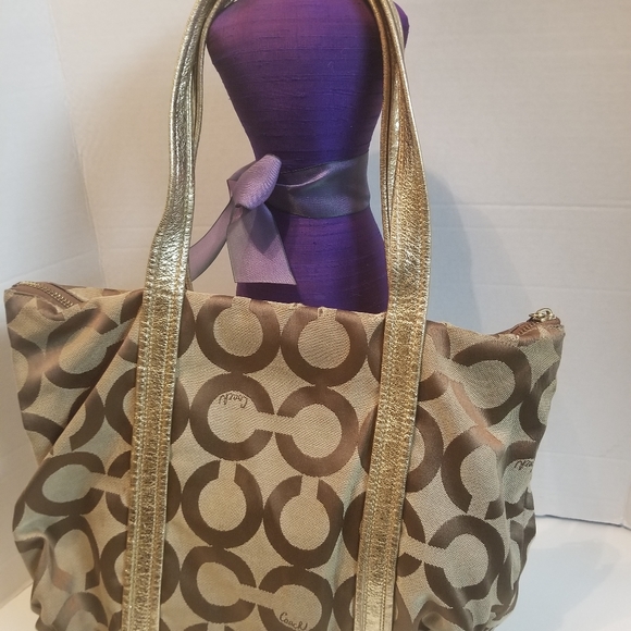 Coach signature handbag poppy - Picture 7 of 15